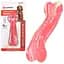 Flamingo Rubber Saveo Curved Bone Beef 10.5х3.5 см жевательная игрушка для собак вкус говядины - миниатюра 1