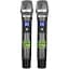 Бездротові мікрофони з базою Temeisheng LD-952 UHF 200 каналів чорні (42616-LD-952_2706) - мініатюра 2