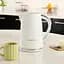 Russell Hobbs Електрочайник Eden, 1.7л, нержавіюча сталь, пластик, білий - мініатюра 7