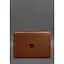 Шкіряний чохол BlankNote Crazy Horse для MacBook 13 дюймів Світло-коричневий - мініатюра 6