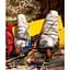 Спальный мешок с натуральным пухом Naturehike Snowbird NH20YD001 (размер М) 350г Коричневый - миниатюра 10
