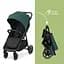 Прогулянкова коляска Kinderkraft Route, Platinum Grey (3953) - мініатюра 3