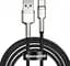Кабель Baseus Cafule Cable USB to Type-C 66W 2m CAKF000201 Black - мініатюра 1