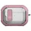 Футляр протиударний Locking Button для навушників Airpods Pro 3 Pink - мініатюра 1