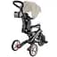 Велосипед детский Globber Explorer Trike Foldable 4в1 до 20 кг песочный (732-466-2) - миниатюра 5