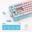 Клавиатура GravaStar Mercury K1 Lite 80keys BSUN Grey BT/WL/USB Lumen Rose (GSK1LITE_PM_PNK) - миниатюра 12