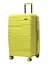 Валіза велика L поліпропілен Milano bag 0306 76×49×31см 82л Жовта - мініатюра 2