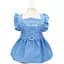 Платье Ginger для животных M Best Baby джинс хлопок на липучке голубое Д-25 см ОГ-37 см ОШ-26 см - миниатюра 1