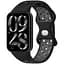 Ремешок DK для Xiaomi Mi Band 8 Pro Silicone Sport Band Nike (017600) (black / grey) - миниатюра 3