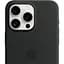 Чохол Silicone Case with MagSafe для Apple iPhone 15 Pro Max Black AAA [93253] - мініатюра 4