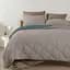 Покрывало стеганое двустороннее Cosas TAUPE STONE на кровать и диван 110х140 см кофе (Blanket_84Quartz_68Sky_kt_15Espresso_110x140) - миниатюра 4