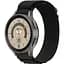 Ремешок для Samsung Galaxy Watch 4 40mm - черный Watchbands Cloth Wave ширина крепления 20мм нейлоновый (WB016-2464757) - миниатюра 1