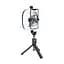 Тримач із кільцевим освітленням Hoco Showfull fill light live broadcast holder LV03 Plus BT4.1, 0.95m, LED - мініатюра 6