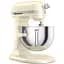 Планетарный миксер KitchenAid Artisan с подъемной чашей 5.6 л кремовый (5KSM60SPXEAC) - миниатюра 3