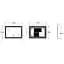 Дзеркало Zerix Sansa MR01-70x50-Reverse з LED Touch, Anti-fog, димером, регулятором яскравості ZX6050 - мініатюра 2