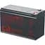 Акумулятор CSB AGM 12V [12V/7.2Ah/86.4Wh] [UPS123607] [112309] - мініатюра 1