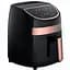 Аерофритюрниця Xiaomi Deerma Air Fryer KZ100 [DEM-KZ100] чорно-рожева [83657] - мініатюра 3