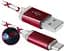 Кабель USB AM-micro BM, 1.0м, красный, 08-03LT Defender - миниатюра 1