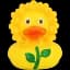 Качка FunnyDucks Соняшник (1876) - мініатюра 3