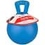 Flamingo power ball пауэр бол игрушка для крупных собак мяч плавающий с ручкой резина 16 см - миниатюра 1