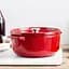 Каструля KitchenAid Cast Iron чавунна з кришкою 26 см 5.2 л червона (CC006060-001) - мініатюра 7