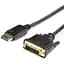 Кабель Atcom DisplayPort - DVI (M/M), 1.8 м, чорний (9504) - мініатюра 1