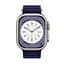 Ремінець силіконовий Hoco iWatch WA12 marine double buckle 42/ 44/ 45/ 49 mm синій - мініатюра 4