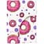 Простынь Cosas на резинке 90х200 sweet donut, фиолетовая (SweetDonut_90x200x20) - миниатюра 1