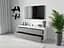 Тумба Moreli ST-223 1400x530x400 мм белый антрацитовый (zg-st223-white-antracit) - миниатюра 2
