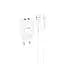 Набор блоков и кабелей Hoco N25 Maker + Lightning Cable dual port 2USB 2.1A белый - миниатюра 1