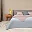 Покрывало на кровать Ideia Silhouette двухсторонняя крепкая стежка ткани 220x240 см (8-35590_мята) - миниатюра 1