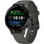 Смарт-годинник Garmin Venu 3S Slate S. Steel Bezel w. Pebble Grey Case and S. Band (010-02785-00) - мініатюра 1