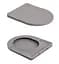 Унітаз підвісний Qtap Robin Ultra Quiet, з сидінням Slim Duroplast/ Soft-close/ Quick relase QT13332381АSSG - мініатюра 7
