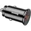 Автомобільний зарядний пристрій Baseus Circular Plastic PD3.0 QC 4.0 + 30W USB + Type-C Black [CCALL-YS01] [67977] - мініатюра 2