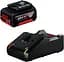 Набор аккумуляторов и зарядных устройств Professional GBA 18В Bosch hoz0014274 - миниатюра 2