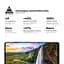 Захисне скло на Samsung Galaxy A21s (A217) з олеофобним покриттям, Pro, повне проклеювання, антистатичний і пиловідштовхуючий шар, 9H, самоклеючеся, 2.5D, на весь екран, антистатичний клей, ArmorStandart (ARM56252-GPR-BK) - мініатюра 4