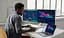 Монітор Dell 49" U4924DW IPS Black Curved (210-BGTX) - мініатюра 2