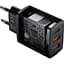 Мережевий зарядний пристрій Baseus Compact Quick Charger 2U+C 30W Black (CCXJ-E01) [73372] - мініатюра 4