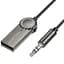 Bluetooth аудіо ресивер Borofone BC56 Peaceful (AUX 3.5mm+USB-A) Metal gray - мініатюра 3