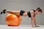 М'яч для фітнесу (фітбол) Power System PS-4018 Ø85 cm PRO Gymball Orange (PS-4018OR-0) - мініатюра 3