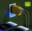 Зарядное устройство универсальное Voltronic GAN fast charger 5-Port USB 240W - миниатюра 4