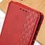 Кожаный чехол-книжка GETMAN Cubic (PU) для Xiaomi Redmi 14C / Poco C75 Красный - миниатюра 5