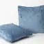 Подушка декоративная ТЕП Velour Dark Blue 40 x 40 см (3-00437_34012) - миниатюра 5