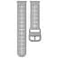 Ремешок для Samsung Galaxy Watch 5 44mm - серый ширина крепления 20мм силикон Watchbands Flower (W31-1WB91937766) - миниатюра 3