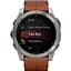 Смарт-годинник Garmin Fenix 8 AMOLED Sapphire 51mm Titanium with Chestnut Leather Band [010-02905-40] [115083] - мініатюра 9