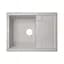 Кухонна мийка Lidz 650x500/200 GRA-09 (LIDZGRA09650500200), Сірий - мініатюра 1