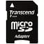 Карта пам'яті Transcend microSDXC 300S 128GB UHS-I (U3) + adapter SD (TS128GUSD300S-A) [38644] - мініатюра 1