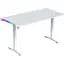 Компьютерный игровой стол GT Racer T-1231 (120x60x73-117) White [123418] - миниатюра 2