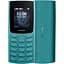 Мобільний телефон Nokia 105 SS 2023 Cyan (1GF019EPG6C01) - мініатюра 1