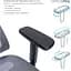 Офисное кресло OfficePro Elegant OC660-B-DG-DG Black/Dark Gray [148664] - миниатюра 9